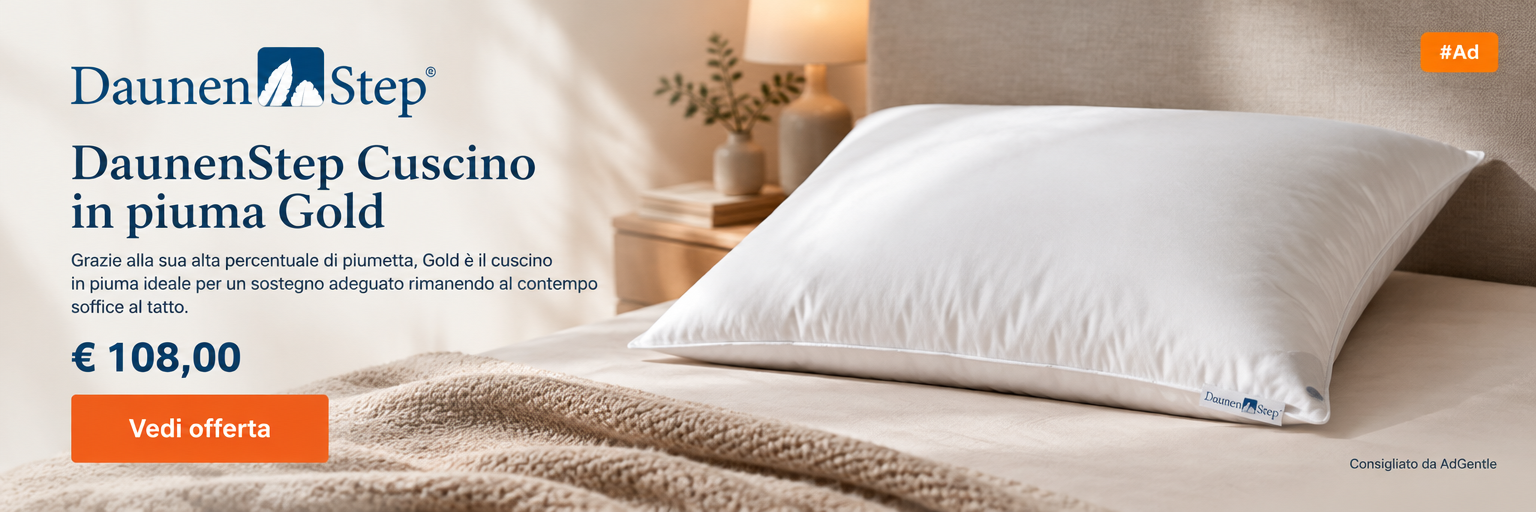 DaunenStep Cuscino Gold