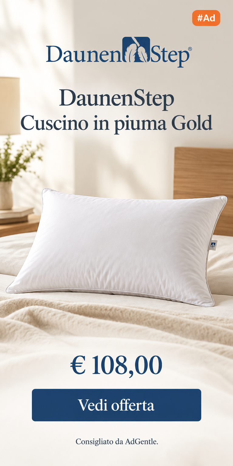 DaunenStep Cuscino Gold