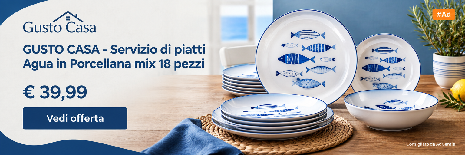 Gusto Casa piatti Agua